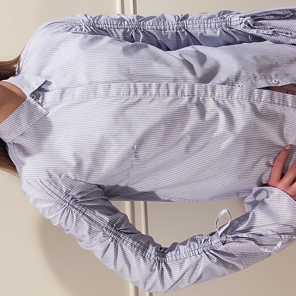 Who what were Button-up top